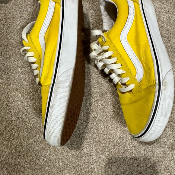 Vans Yellow Summer! Old Skool size women 8 Men 6.5 - Picture 6 of 9